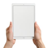 AI generated Tablet computer png isolated on transparent background
