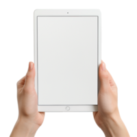 AI generated Tablet computer png isolated on transparent background