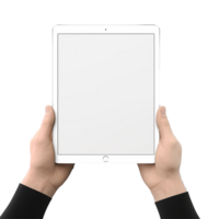 ai gegenereerd tablet computer PNG geïsoleerd Aan transparant achtergrond