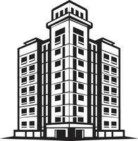 Metropolis Spectrum Multifloor Cityscape Vector Design Downtown Marvel Multifloral Building Vector Icon