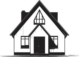 ordenado residencia símbolo casa diseño vector logo pulcro vivo marca mínimo casa vector icono