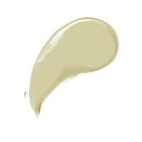 White cosmetic cream isolated on white background. BB, CC cream smear texture photo