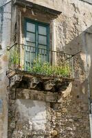 Syracuse, Italy-May 9, 2022-View of the city of Syracuse during a sunny day photo