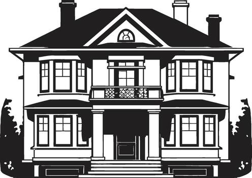 innovador alojamiento marca arquitectura diseño vector logo creativo vivienda impresión casa idea vector icono