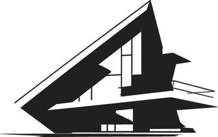 arquitectónico brillantez símbolo casa diseño vector icono contemporáneo morada emblema arquitectura idea vector logo