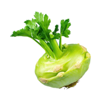 AI generated Floating Of Dirty Celeriac With Sliced, Without Shadow, Isolated Transparent Background png