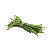 ai généré bouquet de Frais haricots, sans ombre, isolé transparent Contexte png