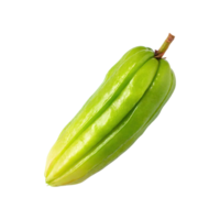 AI generated Floating Of Bilimbi, Without Shadow, Isolated Transparent Background png