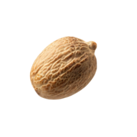 AI generated Floating Of Bunches Nutmeg, Without Shadow, Isolated Transparent Background png