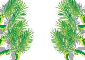 Palm Sunday holiday card PNG