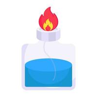 A perfect design vector of bunsen burner