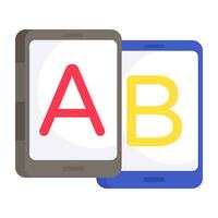 Vector design of ab test