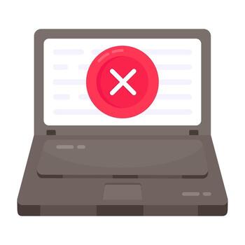 An icon design of block system vector