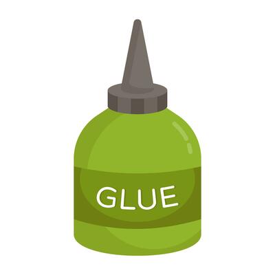 green glue stick tube for art craft vector illustration 10527484 Vector Art  at Vecteezy