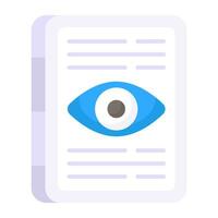 Premium download icon of file monitoring vector