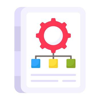 Perfect design icon of network setting vector