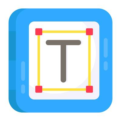 Modern style icon of transformation tool