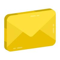 Modern design icon of mail vector