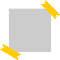 Paper note wite tape icon png