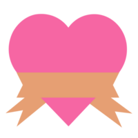 text box heart shape png