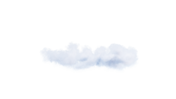 wit wolken PNG alfa. 3d illustratie