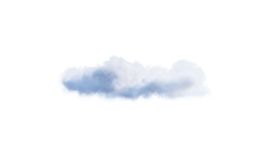 Weiß Wolken png Alpha. 3d Illustration