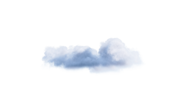 Weiß Wolken png Alpha. 3d Illustration