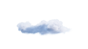 Weiß Wolken png Alpha. 3d Illustration