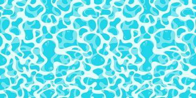 water surface seamless pattern, rippled water reflections, pool backdrop, flat cartoon sea background style, water surface beach or pool party texture, vector illustration