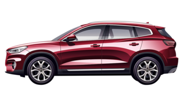 AI generated Car PNG Red Car PNG SUV Car PNG Sport Utility Vehicle PNG Red SUV Car PNG Red Sport Utility Vehicle PNG Red Wine SUV Car png SUV Car Transparent background