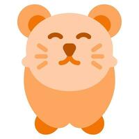 Guinea Pig Icon Illustration for web, app, infographic, etc vector