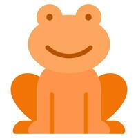 Frog Icon Illustration for web, app, infographic, etc vector
