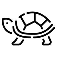 Tortuga icono ilustración para web, aplicación, infografía, etc vector