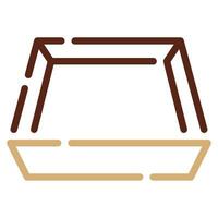 Baking Pan icon illustration for web, app, infographic, etc vector