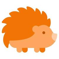 Hedgehog Icon Illustration for web, app, infographic, etc vector