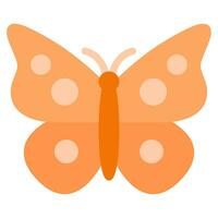 mariposa icono ilustración para web, aplicación, infografía, etc vector