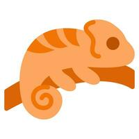 Chameleon Icon Illustration for web, app, infographic, etc vector