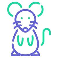 Rat Icon Illustration for web, app, infographic, etc vector