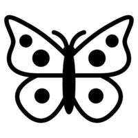 mariposa icono ilustración para web, aplicación, infografía, etc vector