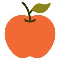 manzana icono ilustración para web, aplicación, infografía, etc vector