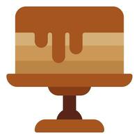 Cake Stand icon illustration for web, app, infographic, etc vector