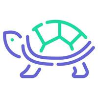 Turtle Icon Illustration for web, app, infographic, etc vector