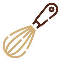 Whisk icon illustration for web, app, infographic, etc vector