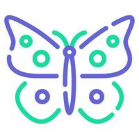 mariposa icono ilustración para web, aplicación, infografía, etc vector