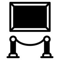 Exhibit Icon Illustration for web, app, infographic, etc vector