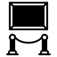 Exhibit Icon Illustration for web, app, infographic, etc vector