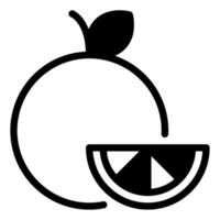 pomelo icono ilustración para web, aplicación, infografía, etc vector