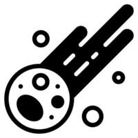 Comet icon illustration for web, app, infographic, etc vector