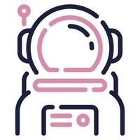 Space Suit icon illustration for web, app, infographic, etc vector