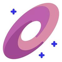 Nebula icon illustration for web, app, infographic, etc vector